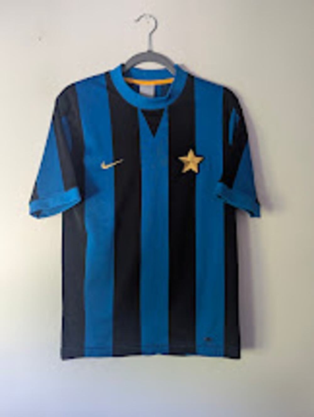 Inter Milan Heritage Jersey Medium Nike Rare Blue Black Shirt